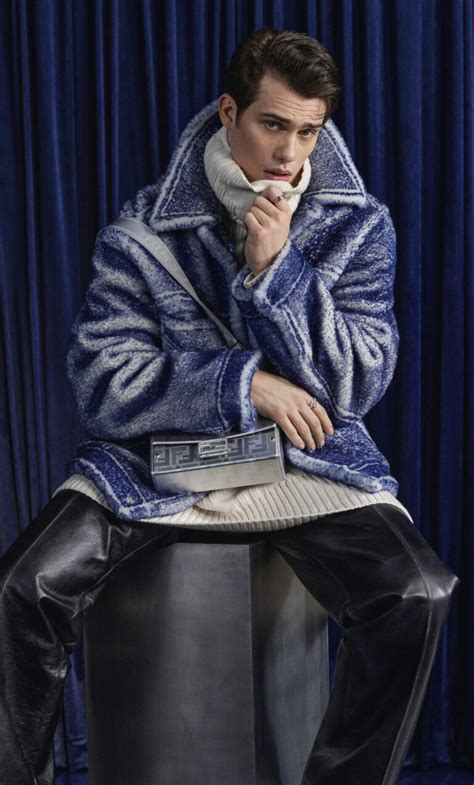 nicholas galitzine custom Fendi